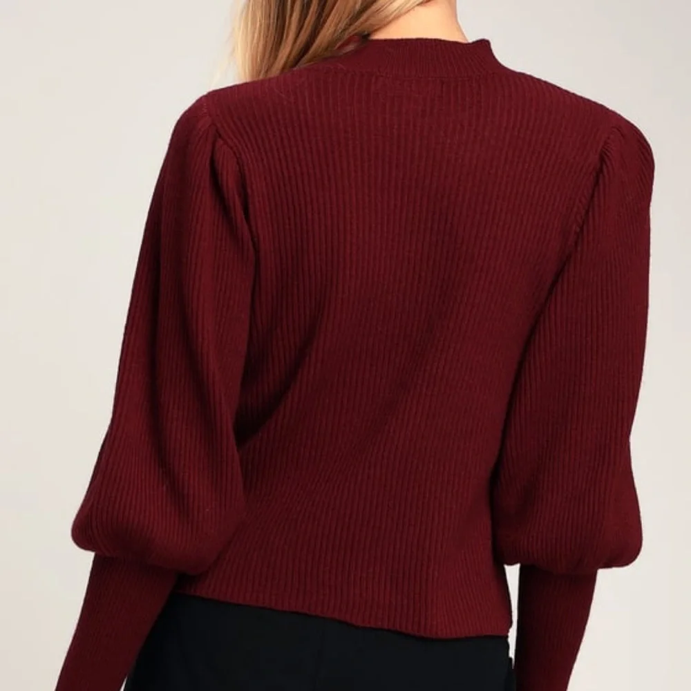 Balloon Sleeve Sweater - Picture 2 of 5